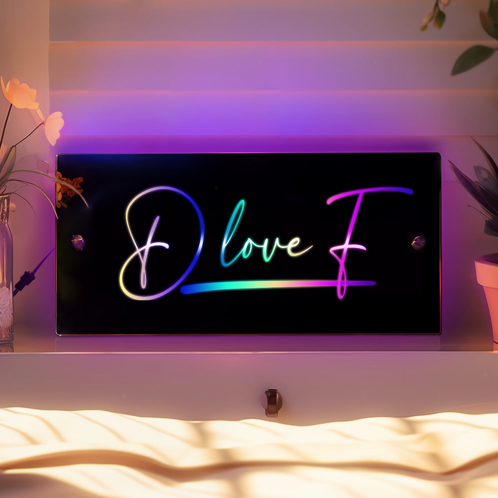 Hot Sale Personalised Name Mirror - Light Up Mirror