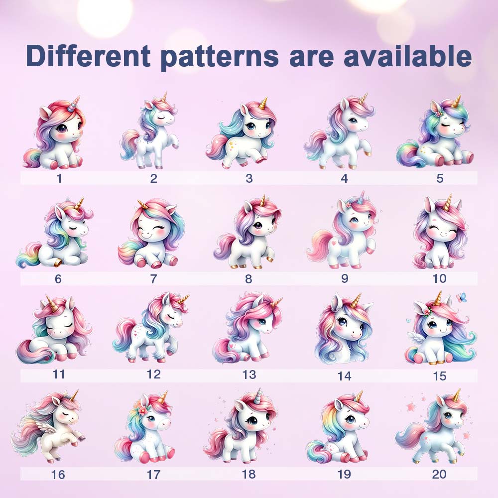 Unicorn Moon Name Night Light