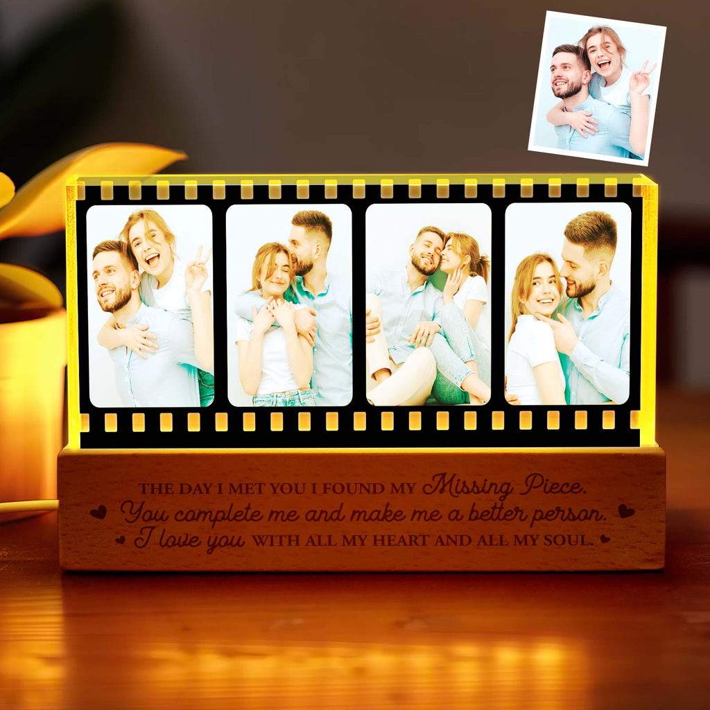 Personalized Film Style Photo Night Light