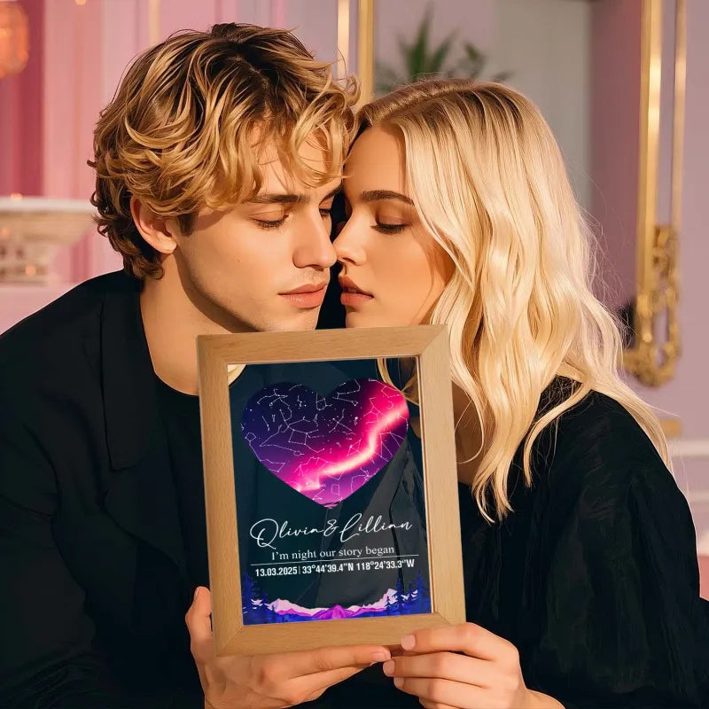 Custom Star Map Night Light (Acrylic)