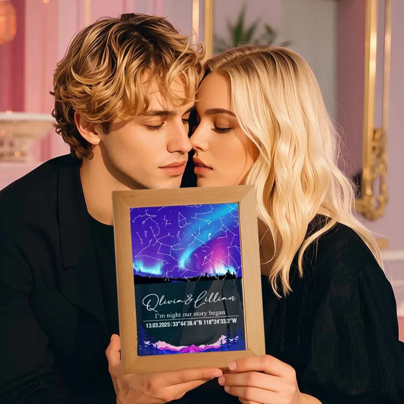 Custom Star Map Night Light (Acrylic)