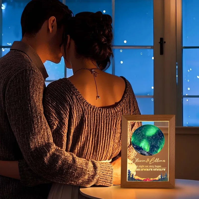 Custom Star Map Night Light (Acrylic)