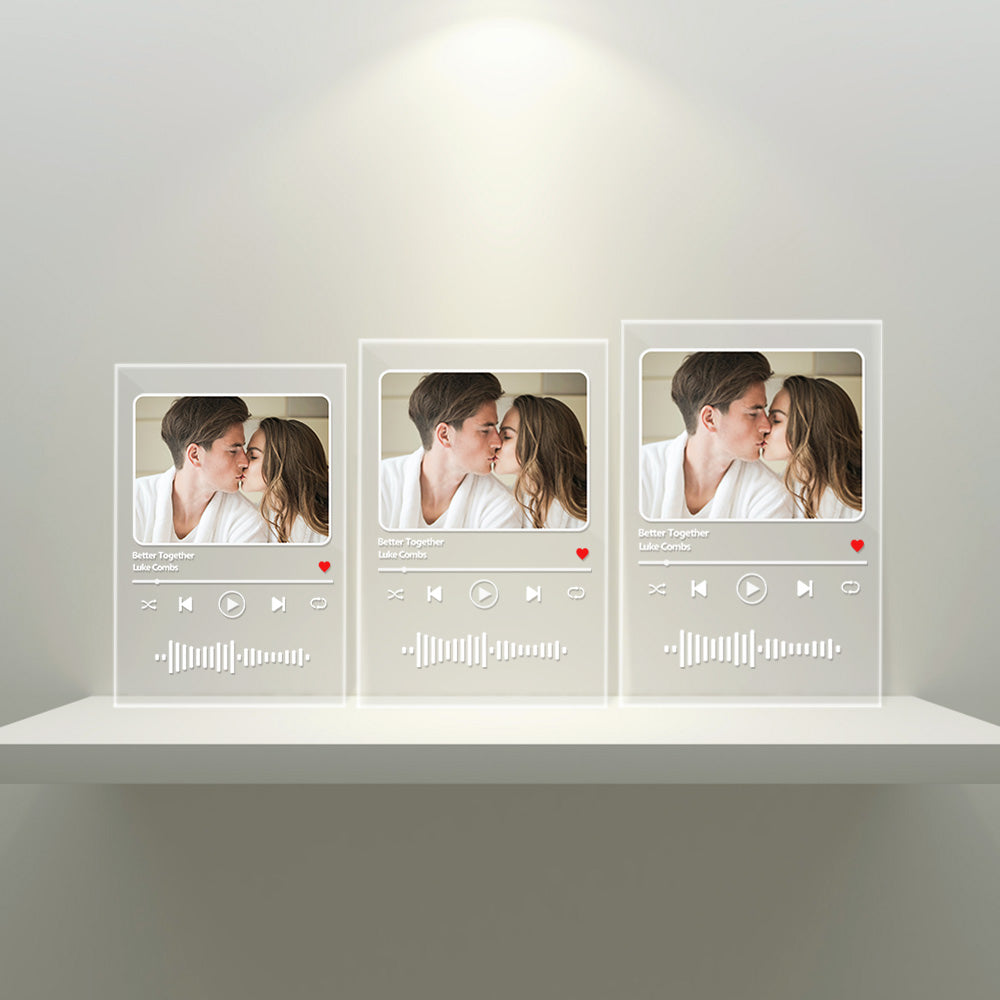 Music Code Keychain Night Light