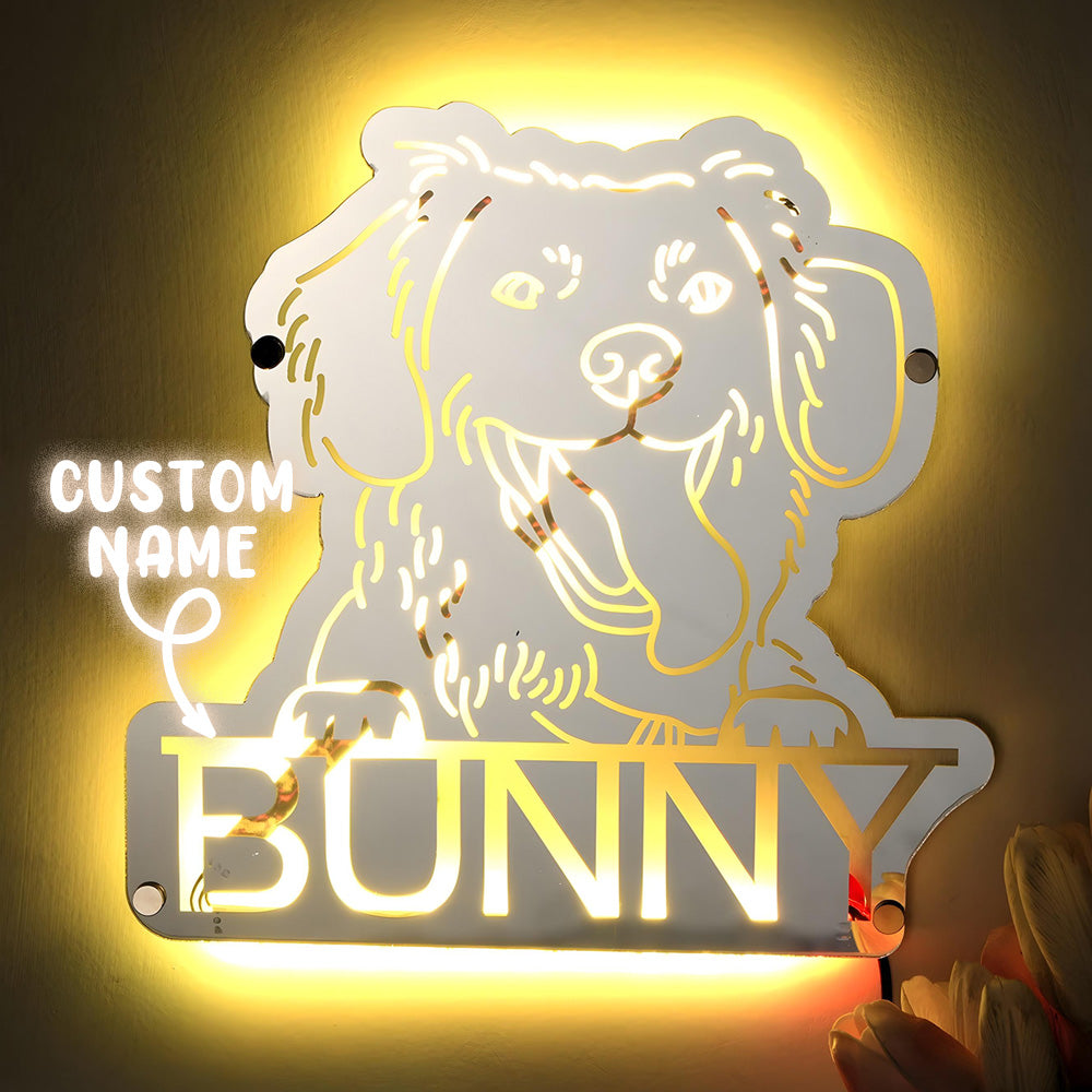 Pet Photo Mirror Light