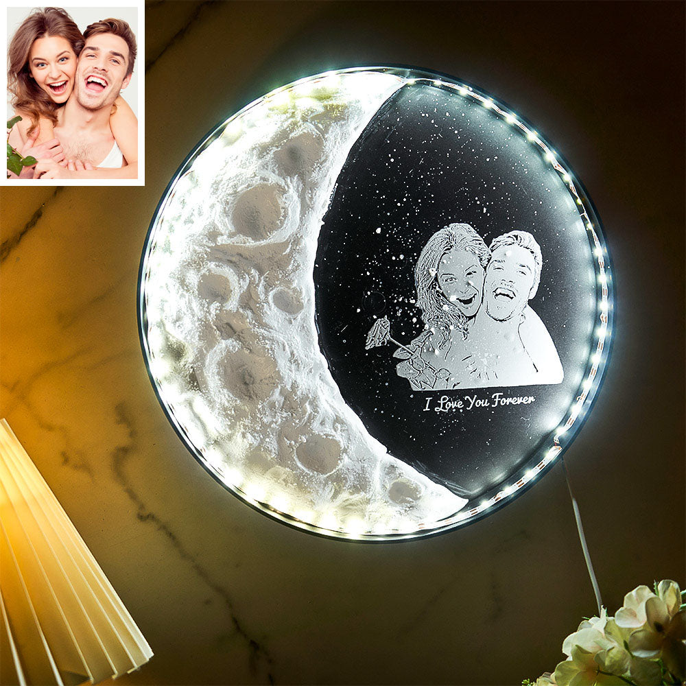 Personalized Photo Moon Lamp DIY Paint Night Light