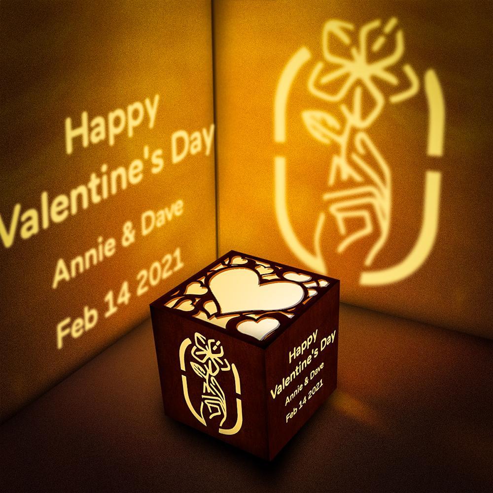 Custom Projector Night Light for Couples