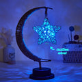 Custom Engraved Name Star Moon Night Light