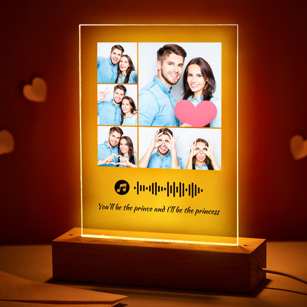 Personalized Music Code Night Light – Best Gift