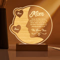 Crescent Moon Night Light – Custom Name