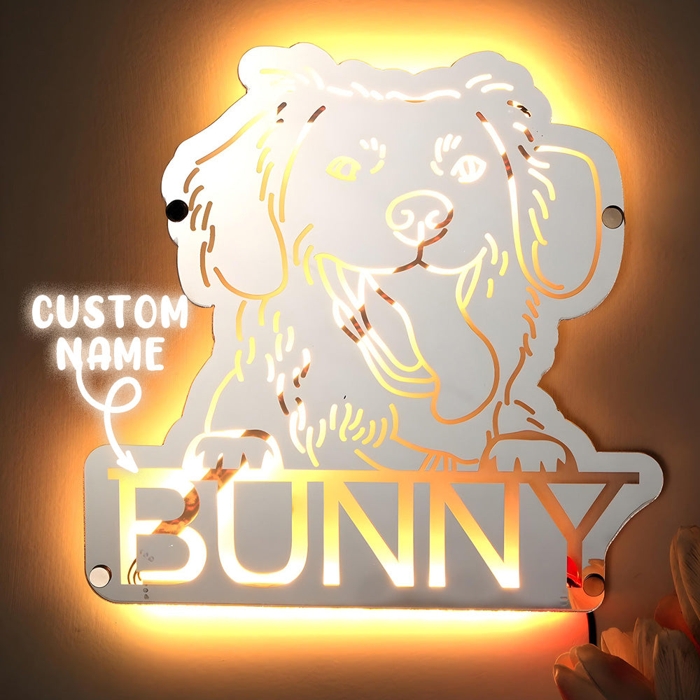 Pet Photo Mirror Light