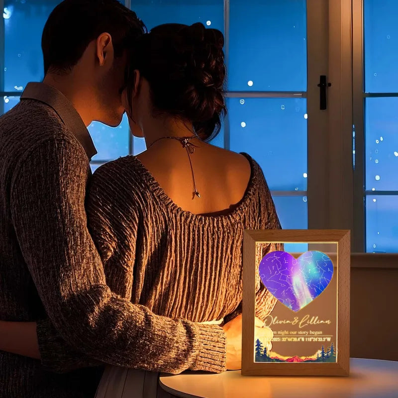 Custom Star Map Night Light (Acrylic)