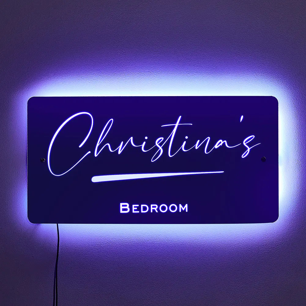 Personalized Name Mirror – Light-Up