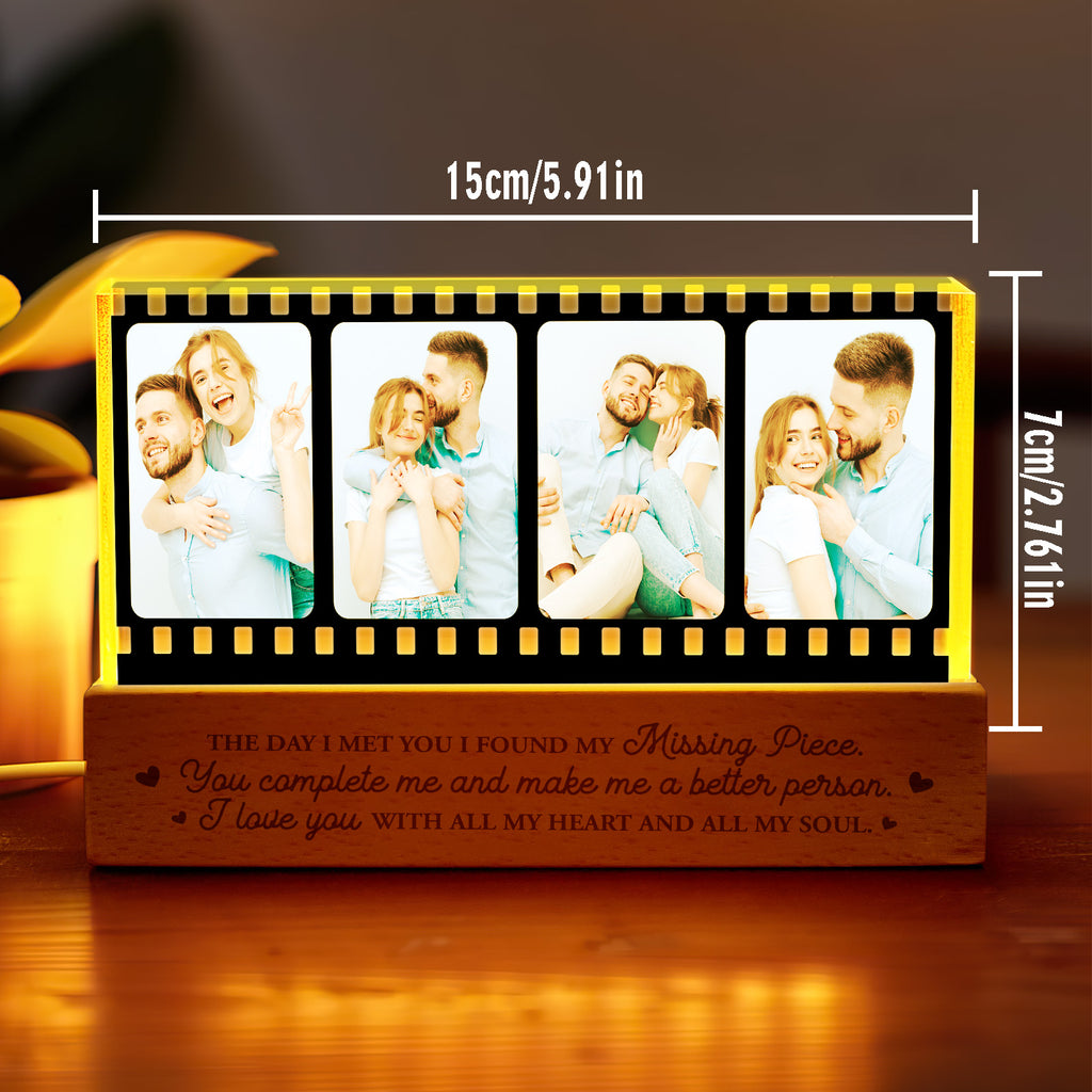 Personalized Film Style Photo Night Light