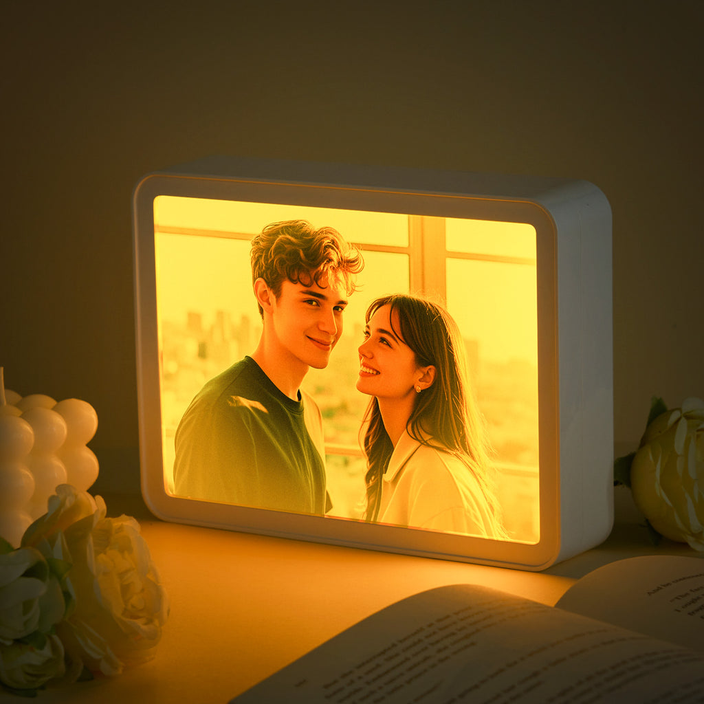 Custom Photo Bluetooth Speaker Music Mirror Lamp